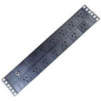LDR 12-Port 10A Power Distribution Unit AU Approved - 12x 3-Pin AU NZ Outlets Slots - 2U Horizontal Mount