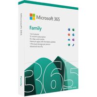 Microsoft 365 Family 2021 English APAC 1 Year Subscription Medialess for PC & Mac (LS)