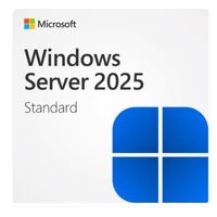 Microsoft Windows Server Standard 2025 64Bit English 1pk DSP OEI DVD 24 Core, COA License Product Key in pack