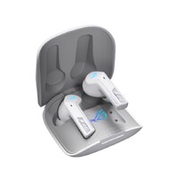 ASUS ROG Cetra True Wireless SpeedNova White Dual-Mode Bone-Conduction AI Microphones Up to 46-hour battery life Hybrid Multipoint