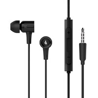  Edifier P205 Earbuds with Remote and Microphone - 8mm Dynamic Drivers Omni-directional 3 button In-line Control Compact Earphone