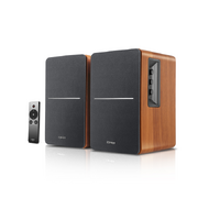 Edifier R1280Ts Multimedia 2.0 Studio Speakers - Dual RCA Studio Quality Sound 42W RMS Side Panel Control Remote Control