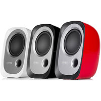 Edifier R12U USB Compact 2.0 Multimedia Speakers System (Red) - 3.5mm AUX USB Ideal for DesktopLaptopTablet or Phone