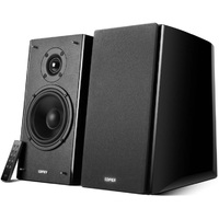 Edifier R2000DB Powered Bluetooth Bookshelf Speakers 25mm Eagle Eye tweeters High-gloss piano design Dual RCA Input with Remote Easy Optical Input