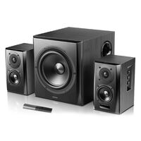 Edifier S351DB 2.1 Bluetooth Multimedia Speakers w Subwoofer - 3.5mm Optical BT 4.1 AptX Wireless Sound  Remote Control 8inch Booming Subwoofer