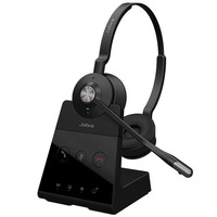 Jabra ENGAGE 65 Stereo Professional Wireless DECT Headset Suitable For PC  Deskphone Advanced Noise Cancellation 2yr Warranty