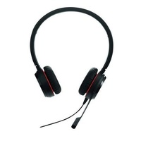 Jabra Evolve2 20SE MS Stereo USB-A Headset Leatherette Ear Cushions Superior Sound Clarity 2yr Warranty