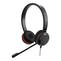 Jabra EVOLVE 20 SE UC Stereo USB-A Entry-level Business Headset Passive noise cancellation 2ys Warranty