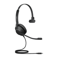 Jabra Evolve2 30 SE Wired USB-C MS Mono Headset Lightweight  Durable Noise Isolating Ear Cushions Clear Calls 2Yr Warranty