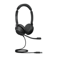 Jabra Evolve2 30 SE Wired USB-A UC Stereo Headset Lightweight  Durable Noise Isolating Ear Cushions Clear Calls 2Yr Warranty