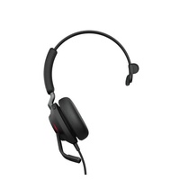 Jabra Evolve2 40 SE Wired USB-CA UC Mono Headset, 360 degree BusyLight, Noise Isolationg Ear Cushions, 2Yr Warranty, Plug-and-play,3-Microphone Techno