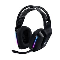 Logitech G733 Lightspeed Wireless RGB Gaming Headset Black USB Headphones Frequency Response: 20 Hz - Detchable Cardioid Unidirectional Microphone