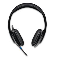 Logitech H540 USB Headset Laser-tuned drivers 2Yr Plug and play Listen to details Crystal-clear voice Headphone Take control of the sound Headp