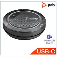 Plantronics/Poly Calisto 5300-M USB-C Bluetooth Speakerphone, Teams certified, Rich &a