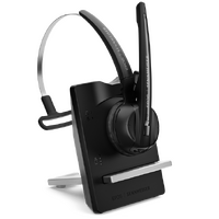 EPOS | Sennheiser IMPACT D10 Phone AUS II Premium, single-sided, wireless DECT headset that connects directly to desk phones