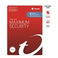 Trend Micro Maximum Security (1 Device) 1Yr Add-on Auto Renew