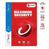 Trend Micro Maximum Security (1 Device) 2Yr Retail Mini Box Auto Renew