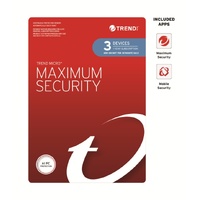 Trend Micro Maximum Security (3 Devices) 1Yr Add-on Auto Renew