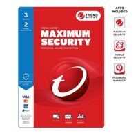 Trend Micro Maximum Security (3 Device) 2Yr Retail Mini Box Auto Renew