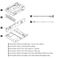 LENOVO ThinkSystem ST50 V2 3.5' Drive Bay 3 Cage + ODD Cage Kit