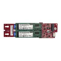 LENOVOThinkSystem M.2 SATA NVMe 2-Bay Enablement Kit for ST250V2 SR250V2 ST650V2 SR630V2 SR650V2 SR670V2 