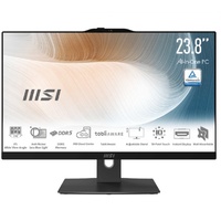MSI Modern AM242TP 1M-1834AU,Black, 23.8 ft 10 Points Touch Screen, Core 5 120U D5 16GB 1TB SSD WiFi6 Webcam Height Adjustable Wired KBM Win11Pro 3Y O