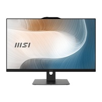 MSI Modern AM272P 1M-1218AU AIO Black, 27 ft Non-Touch, W11, i5-120U, Iris Xe, 64GB DDR5, M.2 NVMe, WiFi AX, USB-C, HDMI, webcam (LS)