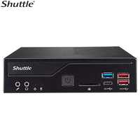 Shuttle DH670 Slim Mini PC 1L Barebone-Support Intel 12th Gen 2x DDR4 2.5 inch HDD SSD bay 2xLAN 2x RS232(RS422 485) 2xHDMI 2xDP 120W