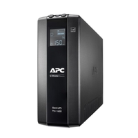 APC Back-UPS Pro 1600VA 960W Line Interactive UPS Tower 230V 10A Input 8x IEC C13 Outlets Lead Acid Battery LCD AVR