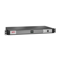 APC Smart-UPS 500VA 400W Line Interactive UPS 1U RM 230V 10A Input 4x IEC C13 Outlets Li-Ion Battery SmartConnect Port Short Depth
