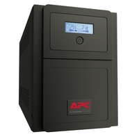 APC Easy UPS 1500VA 1050W Line Interactive UPS Tower 230V 10A Input 6x IEC C13 Outlets Lead Acid Battery Network Slot