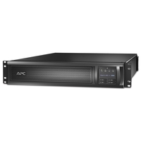 APC Smart-UPS X 3000VA 2700W Line Interactive UPS 2U RM Tower 230V 16A Input 1x IEC C19  8x IEC C13 Outlets Lead Acid Battery W  Network Card