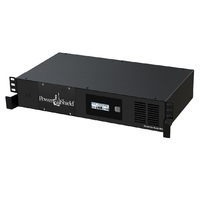PowerShield Defender Rackmount 800VA   480W UPS Line Interactive Simulated Sine Wave Perfect for Shallow Racks Compact Model