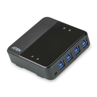 Aten Peripheral Switch 4x4 USB 3.1 Gen1 4x PC 4x USB 3.1 Gen1 Ports Remote Port Selector Plug and Play