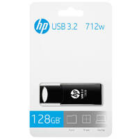 HP 712W 128GB USB3.2  70MB s Flash Drive Memory Stick Slide 0 degreeC to 60 degreeC  4.5~5.5 VDC Push-Pull Design External Storage for Windows 10 11 M