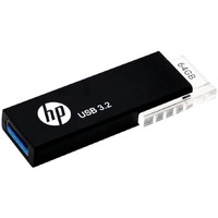  HP 718W 64GB USB 3.2  70MB s Flash Drive Memory Stick Slide 0 degreeC to 60 degreeC 5V Capless Push-Pull Design External Storage ( HPFD712LB-64)