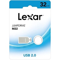 Lexar M22 32GB JumpDrive USB Flash Drive provides stylish, high-capacity portable storage, allowing you to easily transfer, store, and share files on