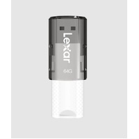 Lexar S60 64GB JumpDrive USB 2.0 Flash Drive provides stylish, high-capacity portable storage, allowing you to easily transfer, store, and share file