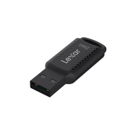 Lexar V400 256GB JumpDrive USB3.0 Flash Drive, up to 100MB s read, Black,Securely protect files with Lexar DataShield. 256-bit AES encryption for add