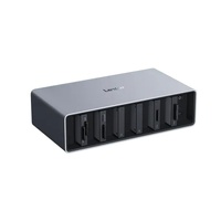 Lexar Professional Workflow with Thunderbolt4 uplink,6Module bay Maximum speed is up to 1050MB s when pairing the portable SSD with Workflow