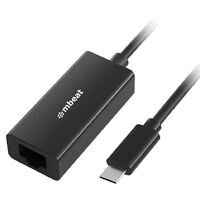 mbeat  USB-C Gigabit Ethernet Adapter - Black