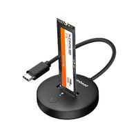mbeat H1 USB 3.2 Gen2 10Gbps M.2 NVMe  SATA SSD Mini Dock (Black)
