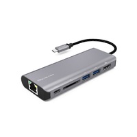 mbeat   inchElite inch USB Type-C Multifunction Dock - USB-C 4k HDMI LAN Card Reader Aluminum Casing Compatible with MAC Desktop PC Notebook Laptop De