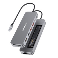 mbeat mbeat Elite 9-in-1 USB-C Multiport Hub with Built-in M.2 NVMe SSD Enclosure