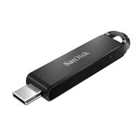 SanDisk Ultra USB Type-C Flash Drive CZ460 64GB USB Type C 3.1 Black Super-thin Retractable 5Y