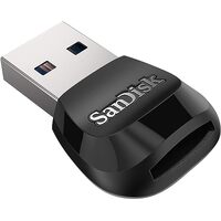 Sandisk MobileMate USB 3.0 Reader  microSD card reader   speeds up to 170 MB s  USB-A 2-year limited warranty