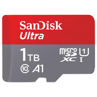 SanDisk Ultra microSDXC UHS-I 1TB  -Transfer Speeds of Up to 150MB/s -10-Year Limited Warranty