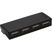 Targus 4-Port USB Hub Black -  Compatible with PC and MAC