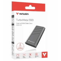 Verbatim Metal Mini SSD USB 3.2 Gen 2 1TB ,High speed data transfer  up to 3700 MB s read and 3600 MB s write