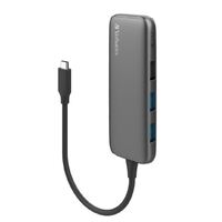 Verbatim USB-C Hub with 2x USB 3.0 1x USB 2.0  1x USB C port - Space Grey